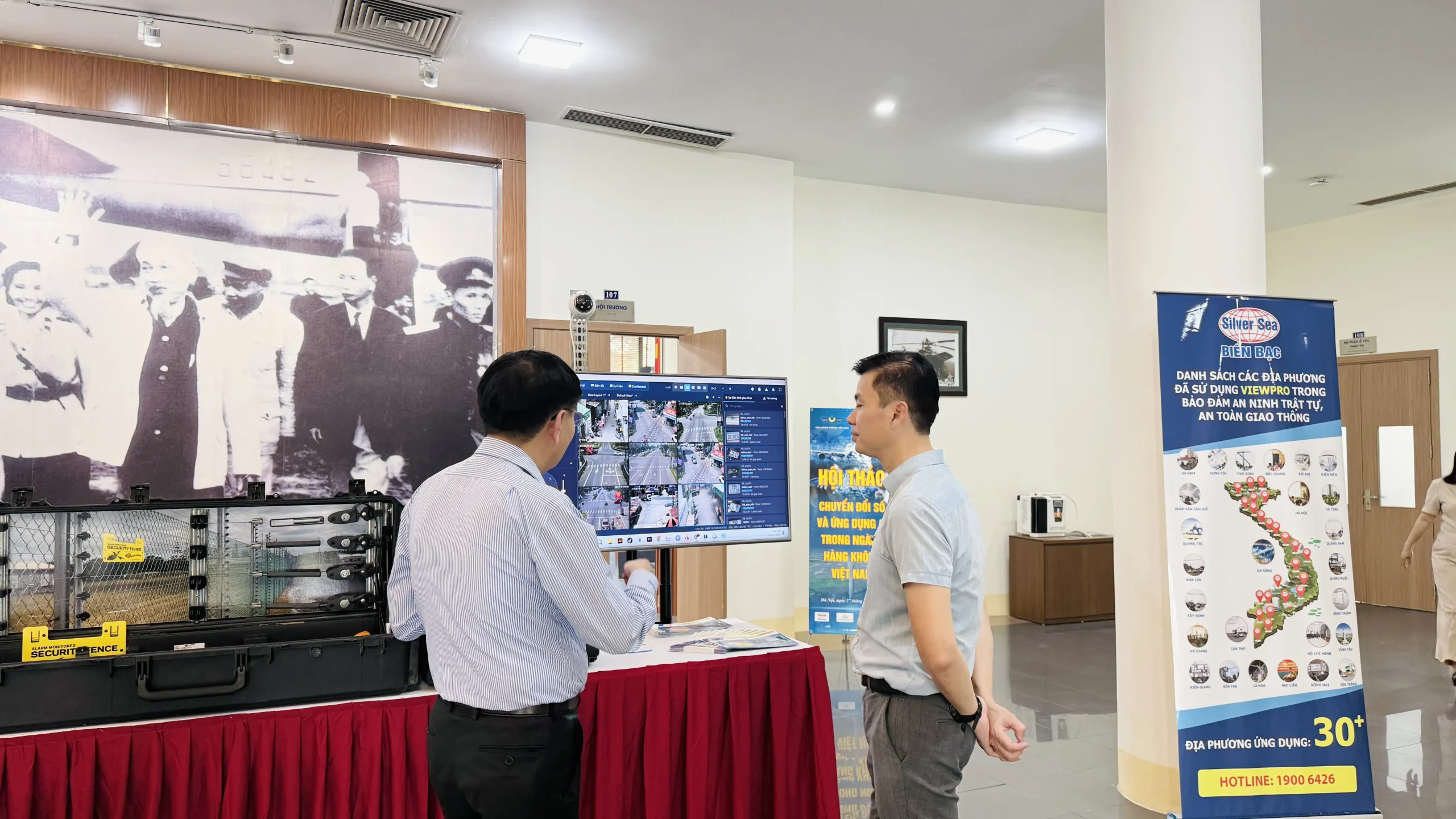 BIỂN BẠC TRƯNG BÀY VÀ GIỚI THIỆU CÔNG NGHỆ TẠI HỘI THẢO “CHUYỂN ĐỔI SỐ VÀ ỨNG DỤNG AI TRONG NGÀNH HÀNG KHÔNG VIỆT NAM”