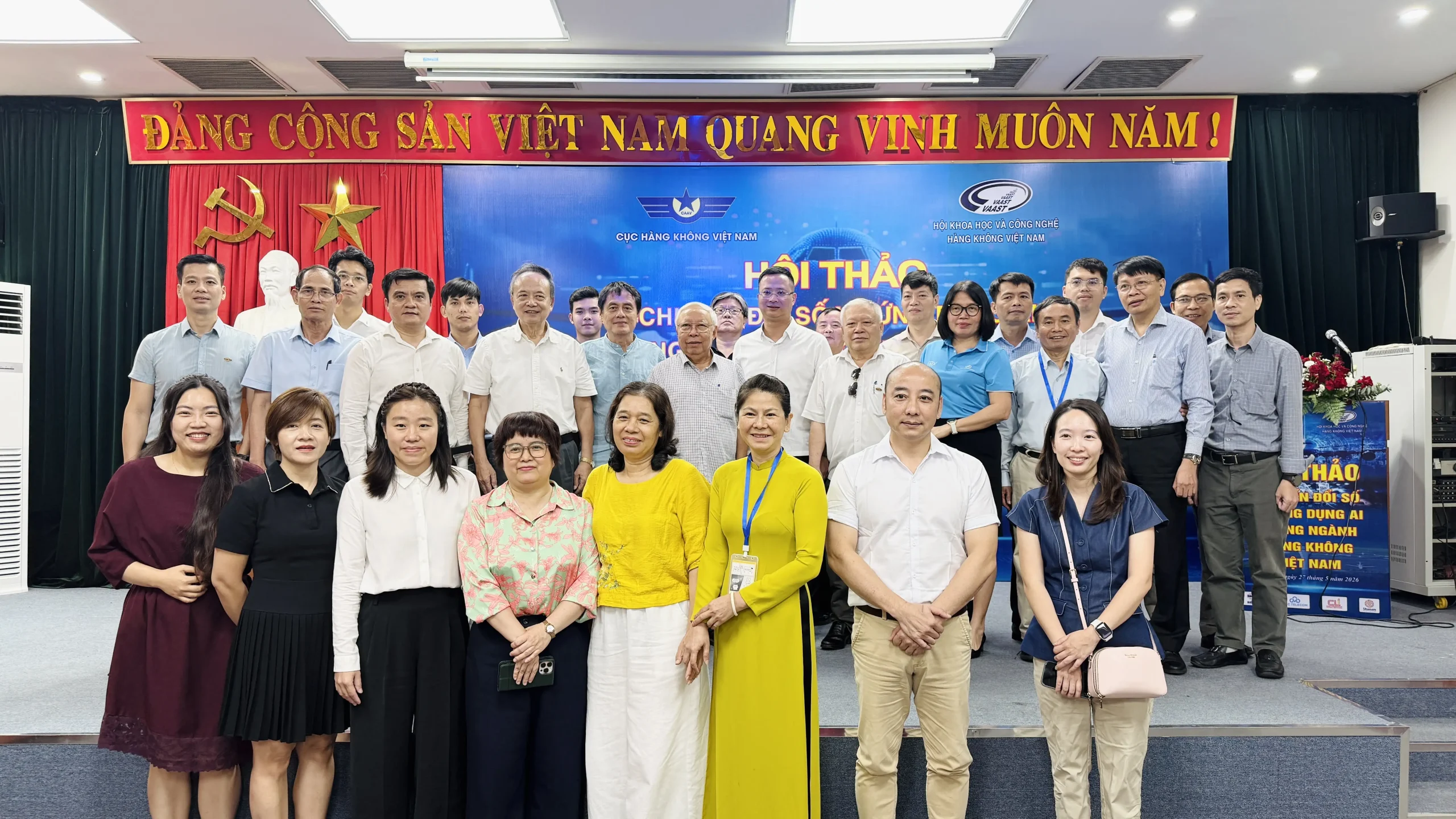 BIỂN BẠC TRƯNG BÀY VÀ GIỚI THIỆU CÔNG NGHỆ TẠI HỘI THẢO “CHUYỂN ĐỔI SỐ VÀ ỨNG DỤNG AI TRONG NGÀNH HÀNG KHÔNG VIỆT NAM”