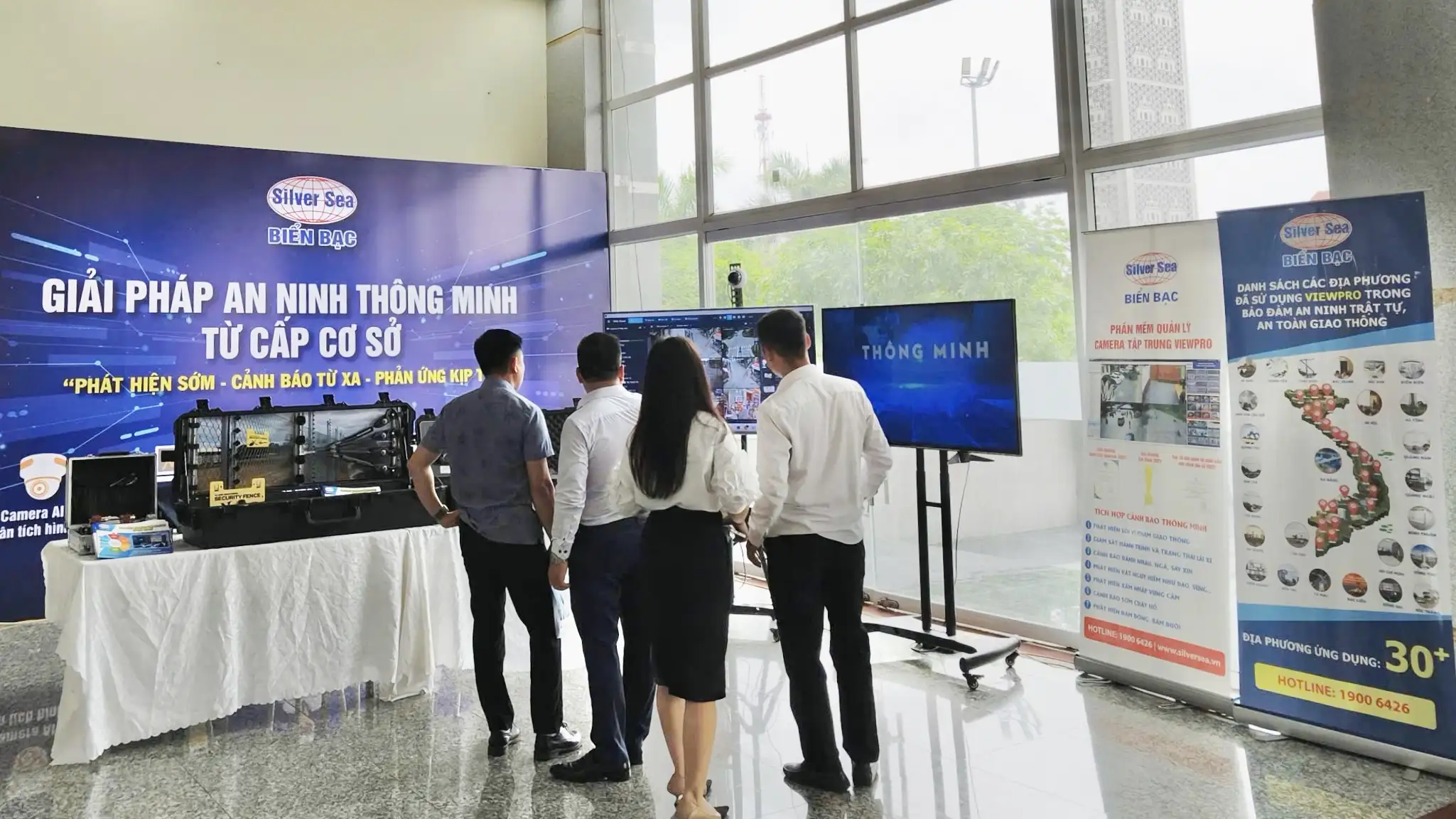 BIỂN BẠC GIỚI THIỆU GIẢI PHÁP AN NINH THÔNG MINH TẠI HỘI THẢO KHOA HỌC CÔNG NGHỆ TỈNH HƯNG YÊN