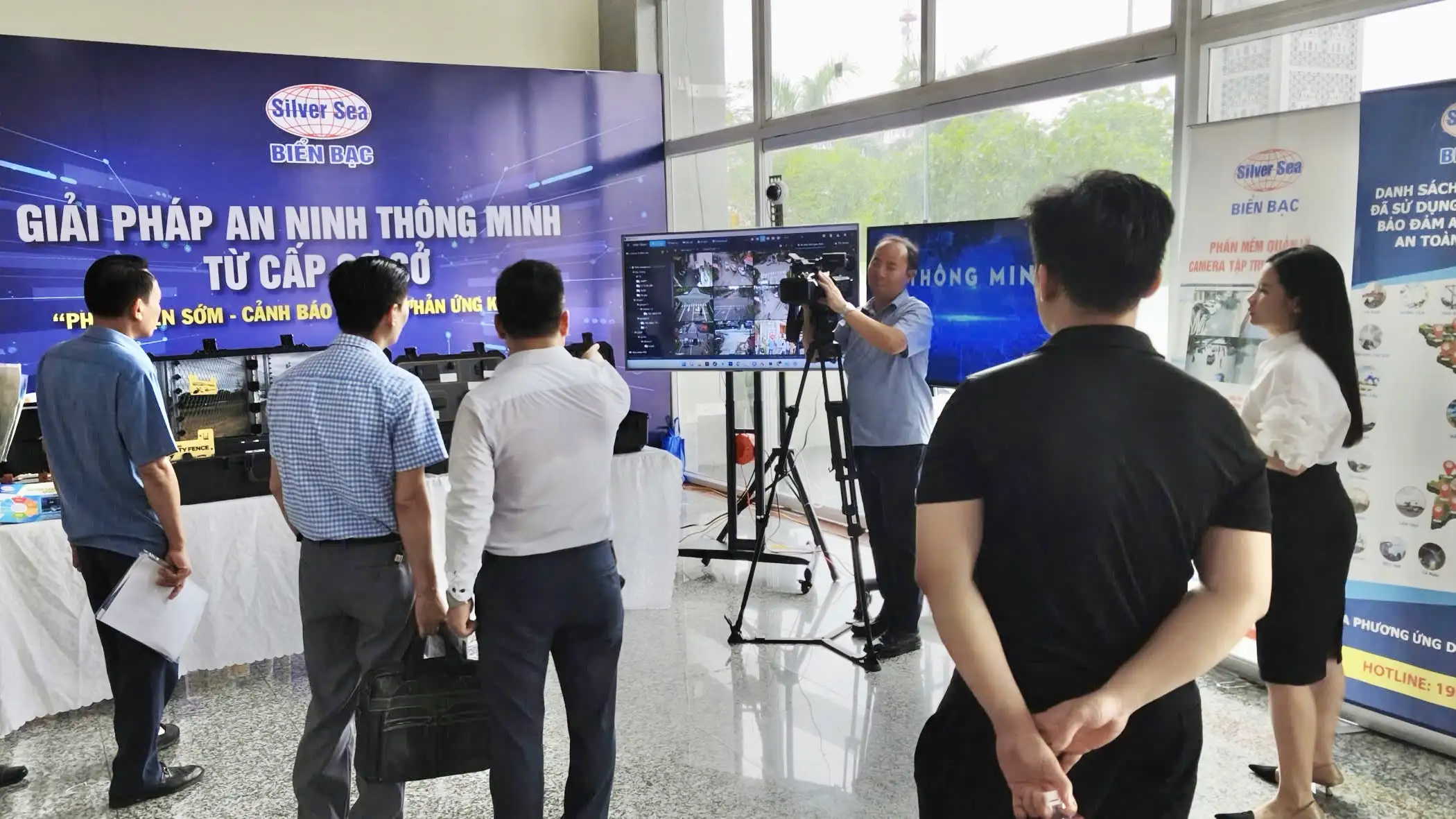 BIỂN BẠC GIỚI THIỆU GIẢI PHÁP AN NINH THÔNG MINH TẠI HỘI THẢO KHOA HỌC CÔNG NGHỆ TỈNH HƯNG YÊN