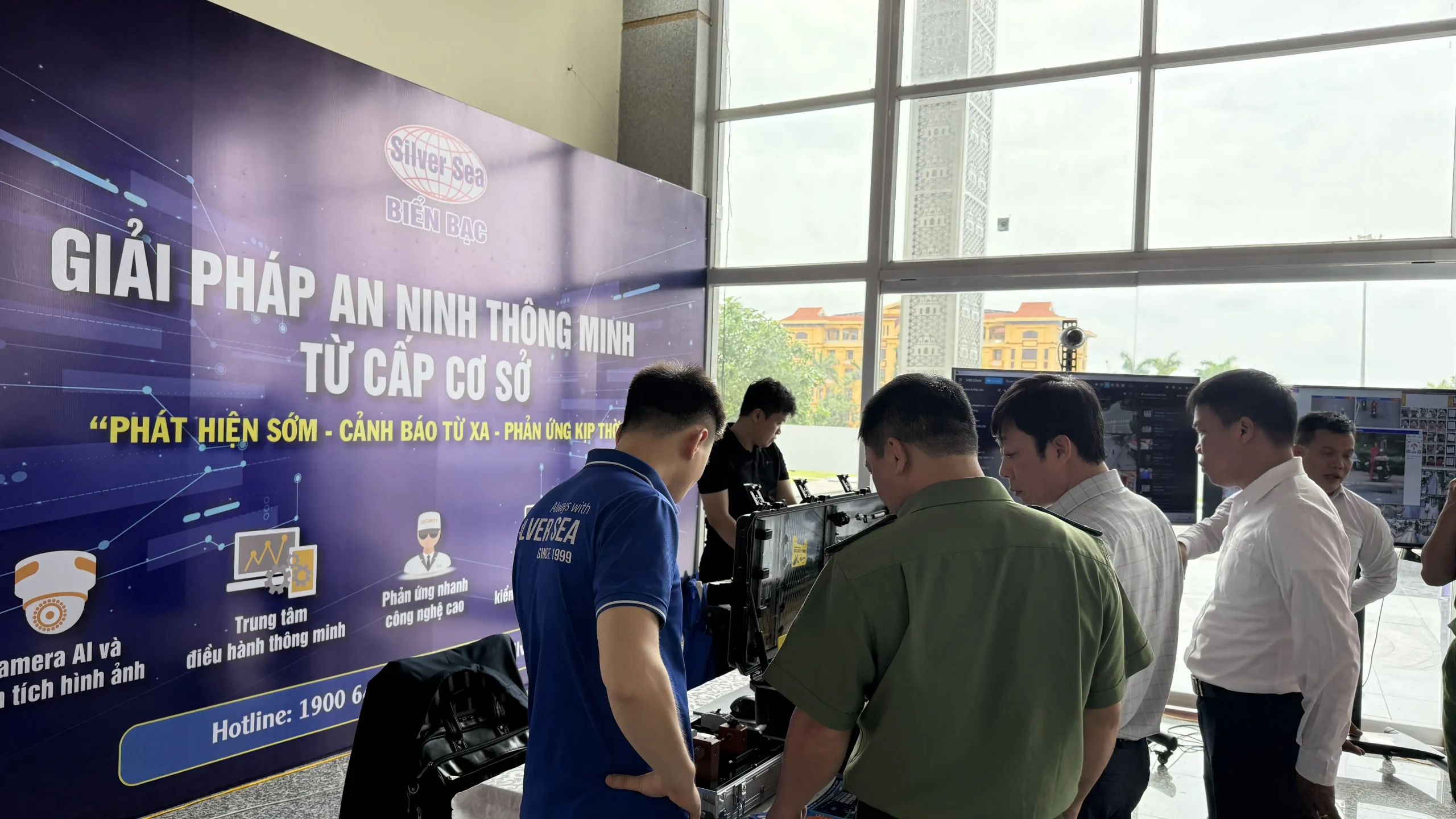 BIỂN BẠC GIỚI THIỆU GIẢI PHÁP AN NINH THÔNG MINH TẠI HỘI THẢO KHOA HỌC CÔNG NGHỆ TỈNH HƯNG YÊN