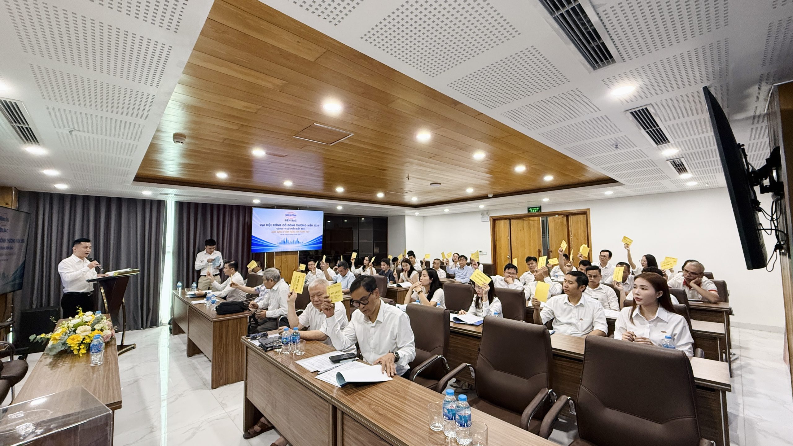 CÔNG TY CP BIỂN BẠC TỔ CHỨC THÀNH CÔNG ĐẠI HỘI ĐỒNG CỔ ĐÔNG THƯỜNG NIÊN 2026