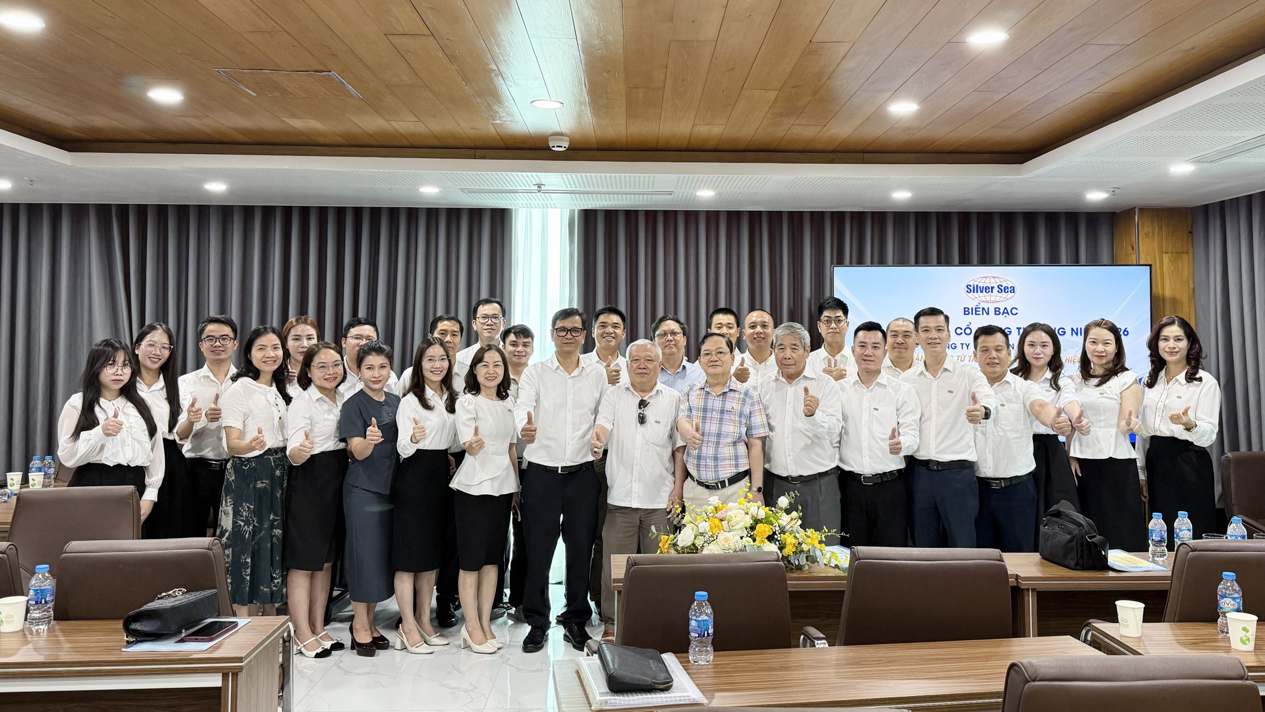 CÔNG TY CP BIỂN BẠC TỔ CHỨC THÀNH CÔNG ĐẠI HỘI ĐỒNG CỔ ĐÔNG THƯỜNG NIÊN 2026