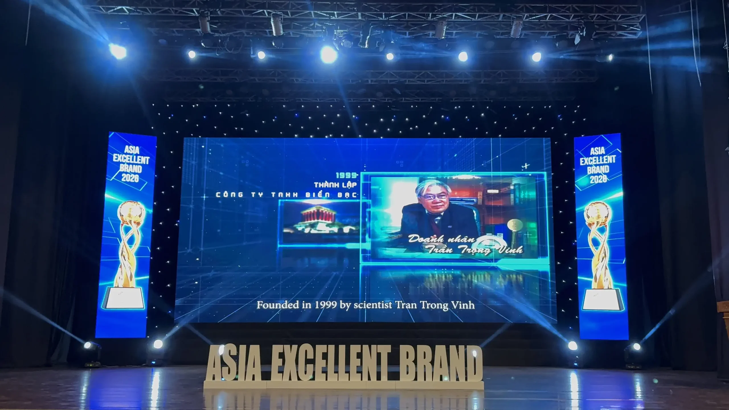 Biển Bạc vinh dự nhận giải thưởng TOP 10 Thương hiệu Xuất sắc Châu Á 2026
