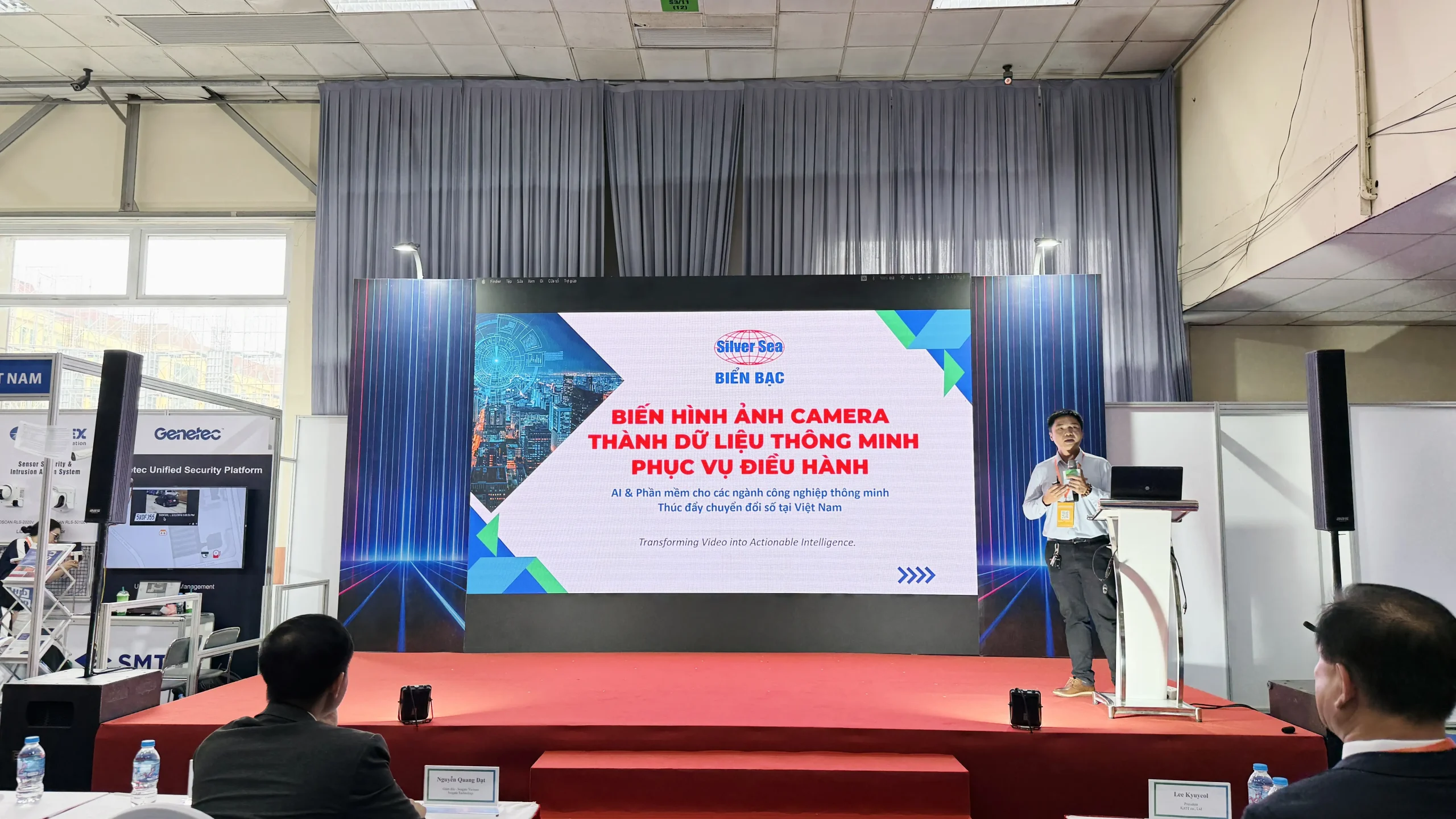 BIỂN BẠC CHIA SẺ GIẢI PHÁP TẠI AI & SOFTWARE SEMINAR