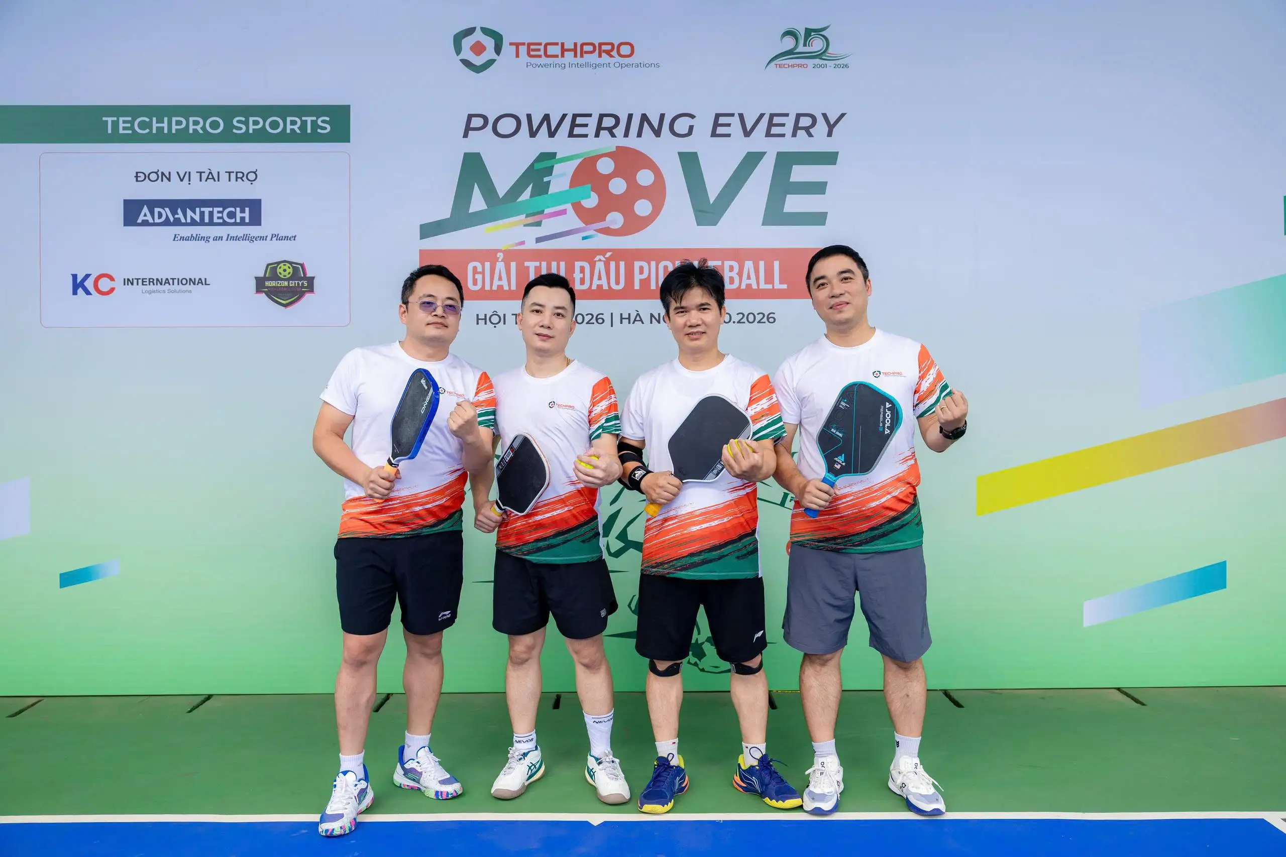 CLB PICKLEBALL BIỂN BẠC GIÀNH NGÔI QUÁN QUÂN TẠI GIẢI TECHPRO SPORTS 2026