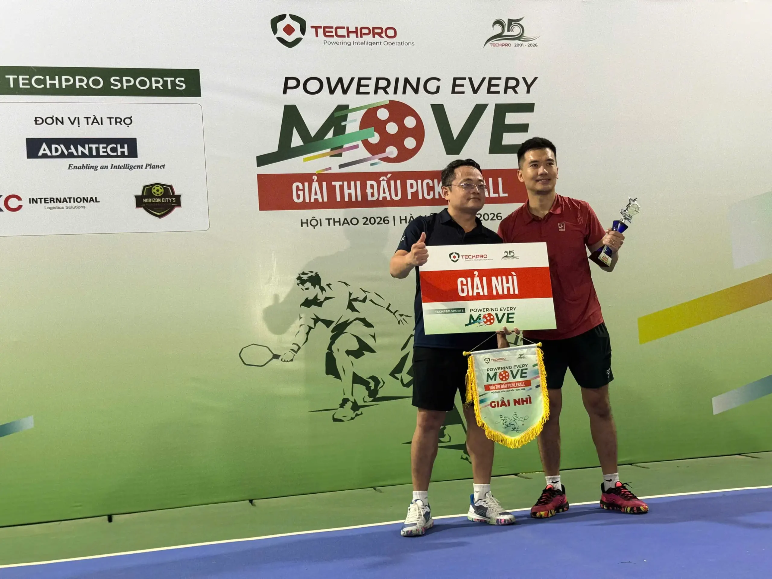 CLB PICKLEBALL BIỂN BẠC GIÀNH NGÔI QUÁN QUÂN TẠI GIẢI TECHPRO SPORTS 2026